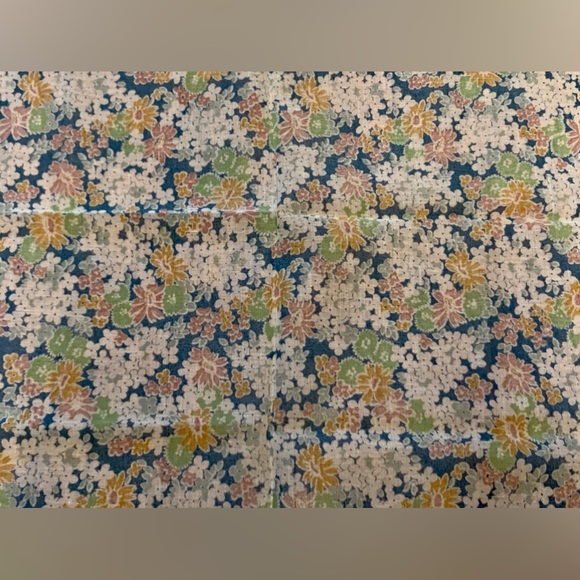 Vintage Mid Century All Polyester RAY STRAUSS Scarf Wrap Bandanna Kerchief - Picture 9 of 15